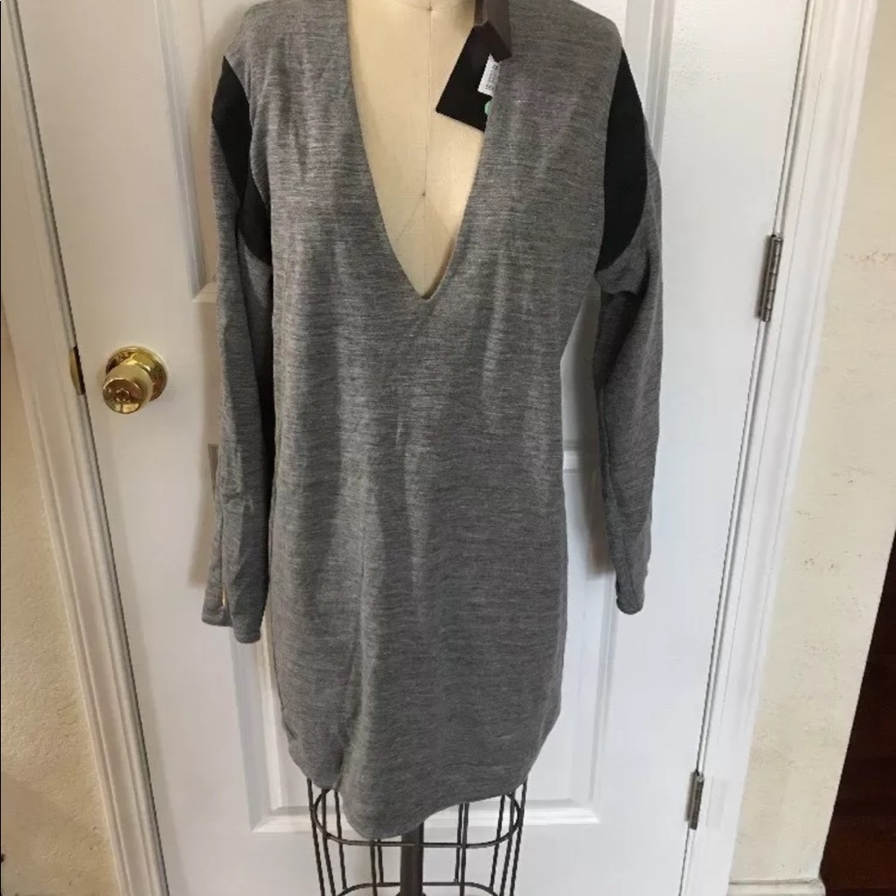 Jo No Fui  Maxi Blouse Double Jersey Suede  Dress